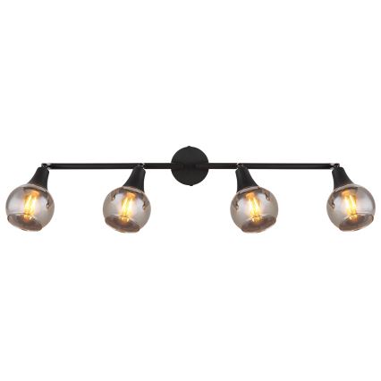 Globo - Oświetlenie punktowe 4xE14/40W/230V czarne