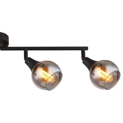 Globo - Oświetlenie punktowe 4xE14/40W/230V czarne