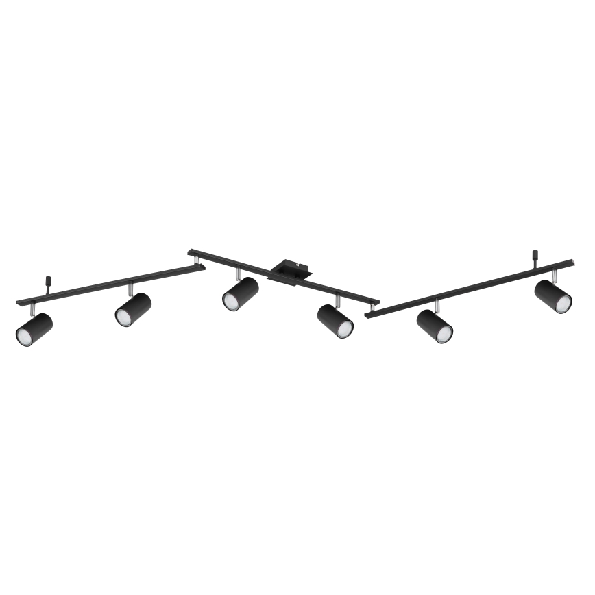 Globo - Oświetlenie punktowe 6xGU10/35W/230V czarne