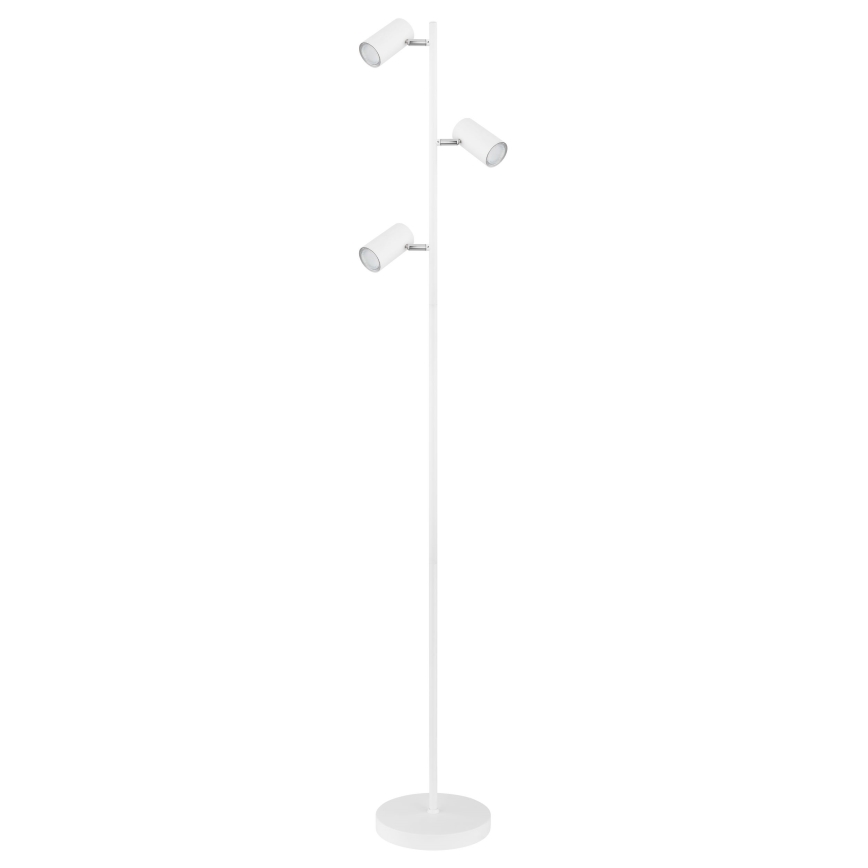 Globo - Lampa podłogowa 3xGU10/5W/230V biała