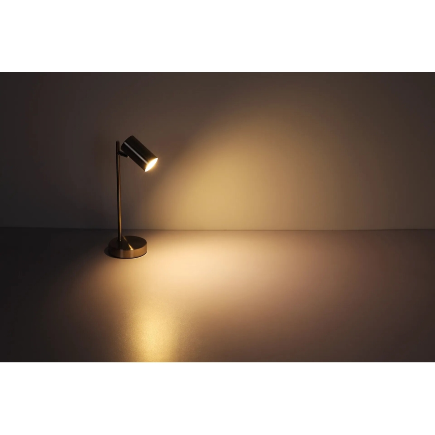 Globo - Lampa stołowa 1xGU10/5W/230V matowy chrom