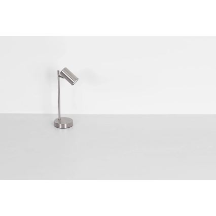 Globo - Lampa stołowa 1xGU10/5W/230V matowy chrom