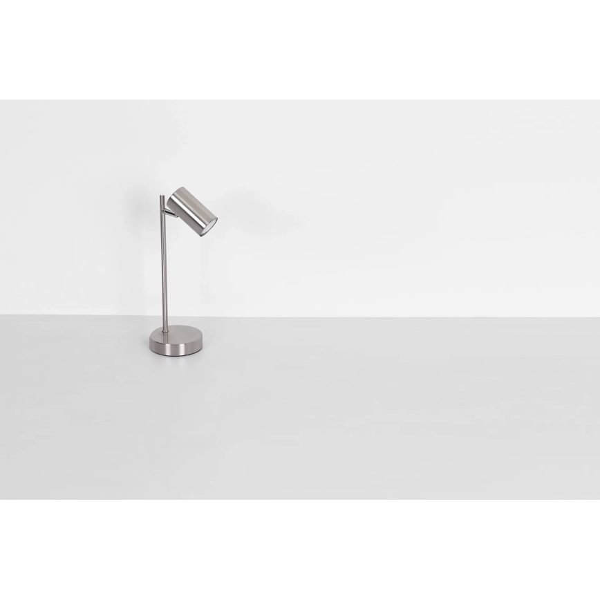 Globo - Lampa stołowa 1xGU10/5W/230V matowy chrom