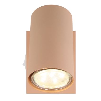 Globo - Kinkiet punktowy 1xGU10/25W/230V pomarańczowy