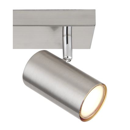 Globo - Oświetlenie punktowe 2xGU10/25W/230V matowy chrom