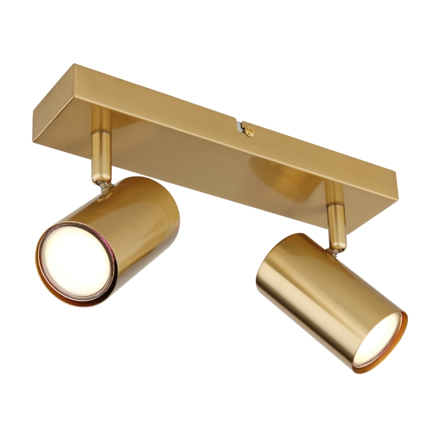 Globo - Oświetlenie punktowe 2xGU10/35W/230V złote