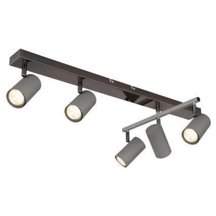 Globo - Oświetlenie punktowe 5xGU10/35W/230V szare