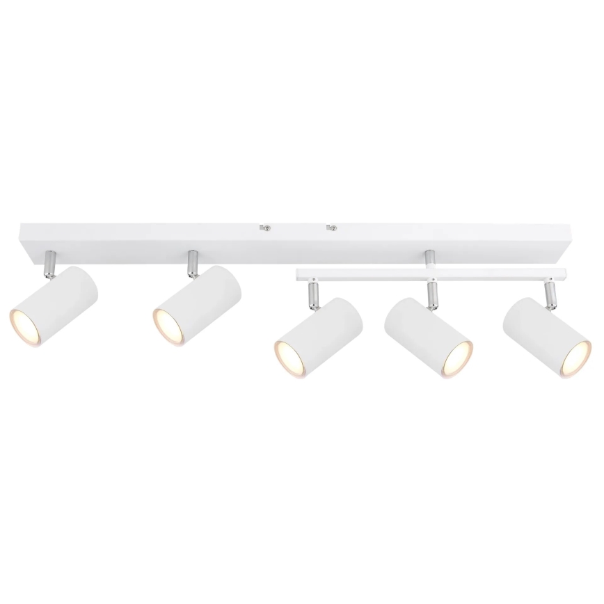 Globo - Oświetlenie punktowe 5xGU10/35W/230V białe