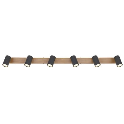 Globo - Oświetlenie punktowe 6xGU10/35W/230V brązowe/czarne