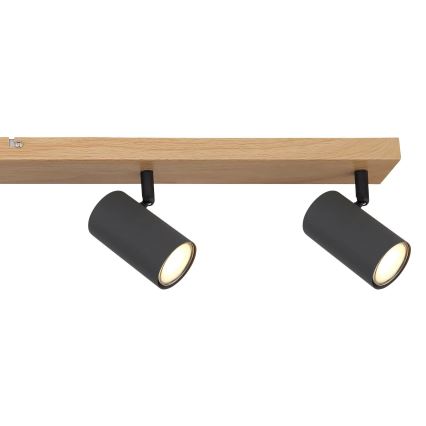 Globo - Oświetlenie punktowe 6xGU10/35W/230V brązowe/czarne