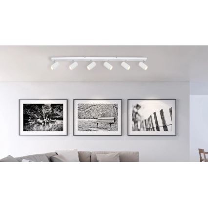 Globo - Oświetlenie punktowe 6xGU10/35W/230V białe