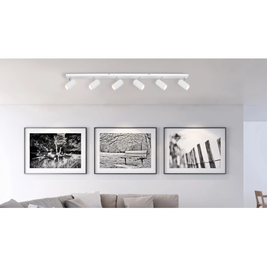 Globo - Oświetlenie punktowe 6xGU10/35W/230V białe
