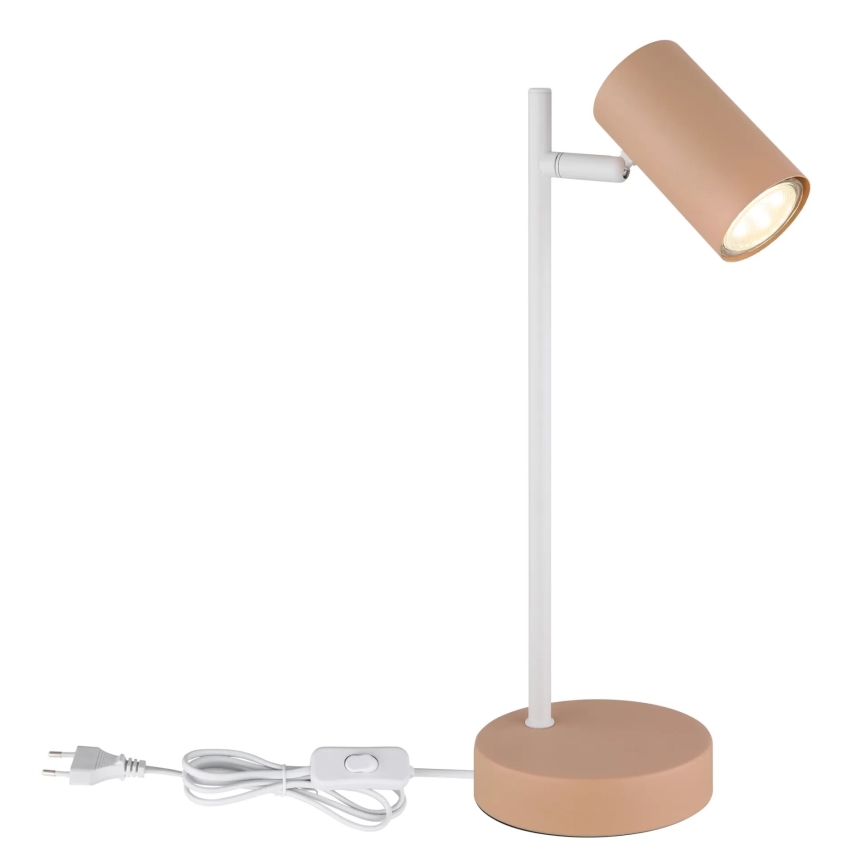 Globo - Lampa stołowa 1xGU10/5W/230V pomarańczowy