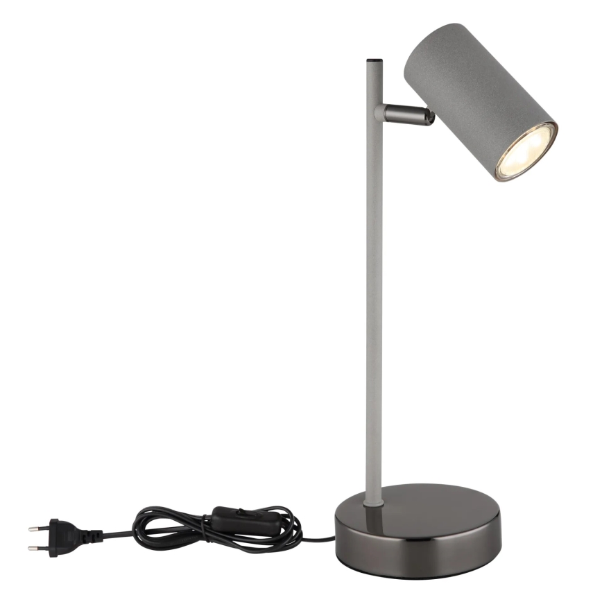 Globo - Lampa stołowa 1xGU10/5W/230V szare/antracyt