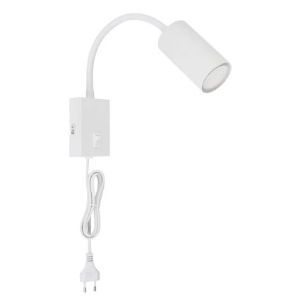 Globo - Elastyczna lampa ścienna 1xGU10/25W/230V biała