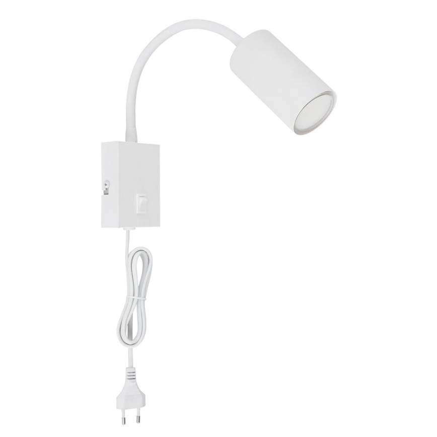 Globo - Elastyczna lampa ścienna 1xGU10/25W/230V biała