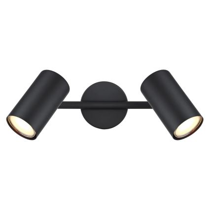 Globo - Oświetlenie punktowe 2xGU10/25W/230V czarne