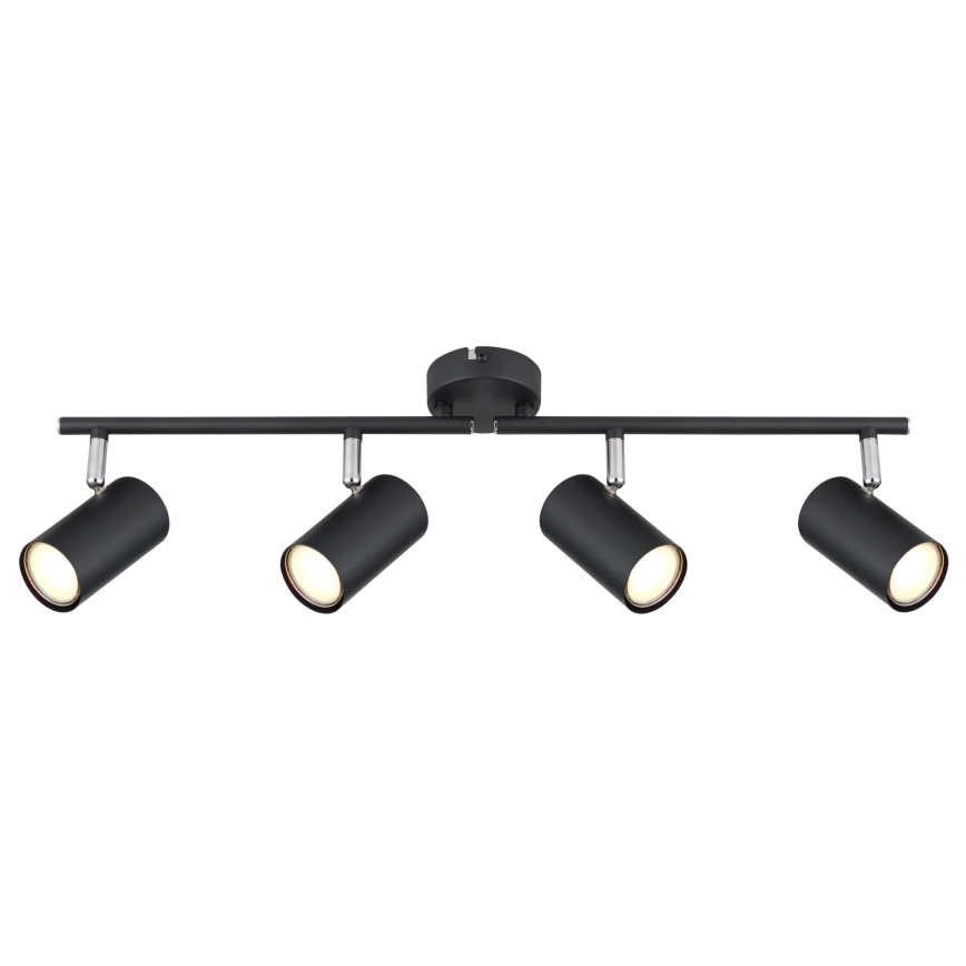 Globo - Oświetlenie punktowe 4xGU10/25W/230V czarne