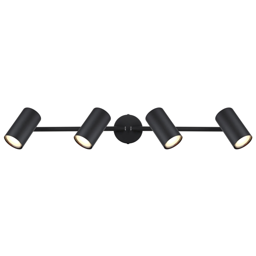Globo - Oświetlenie punktowe 4xGU10/25W/230V czarne