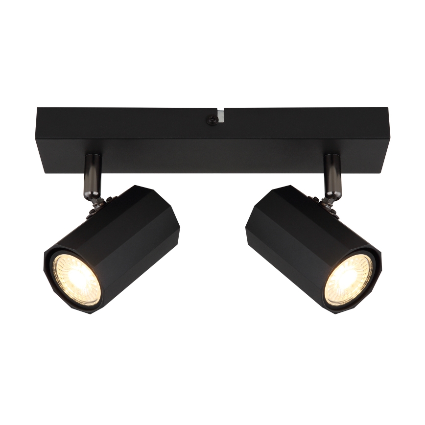 Globo - Oświetlenie punktowe 2xGU10/25W/230V czarny
