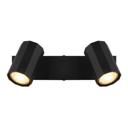 Globo - Oświetlenie punktowe 2xGU10/25W/230V czarny