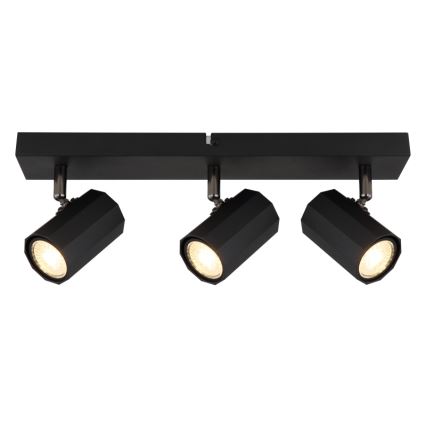 Globo - Oświetlenie punktowe 3xGU10/25W/230V czarny
