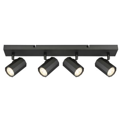 Globo - Oświetlenie punktowe 4xGU10/25W/230V czarny