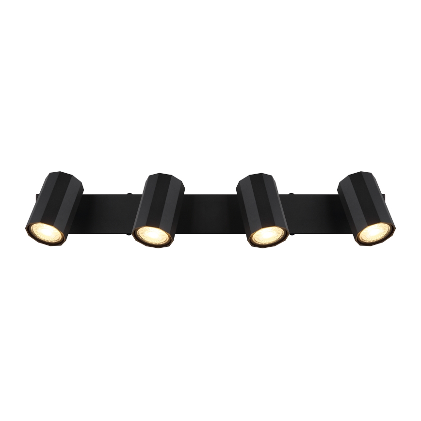 Globo - Oświetlenie punktowe 4xGU10/25W/230V czarny