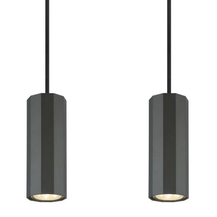 Globo - Żyrandol na lince 4xGU10/25W/230V czarny