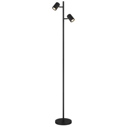 Globo - Lampa podłogowa 2xGU10/5W/230V czarny