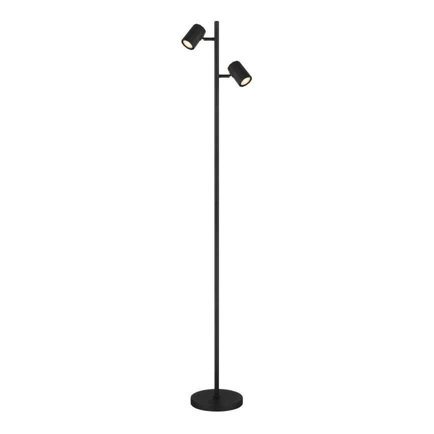 Globo - Lampa podłogowa 2xGU10/5W/230V czarny