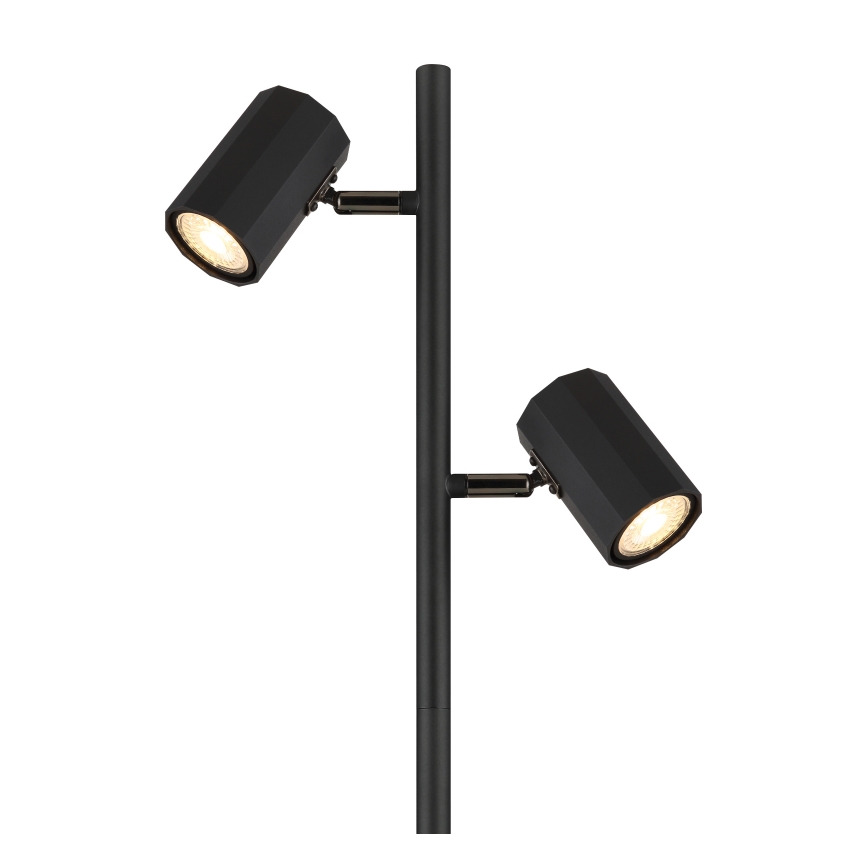 Globo - Lampa podłogowa 2xGU10/5W/230V czarny