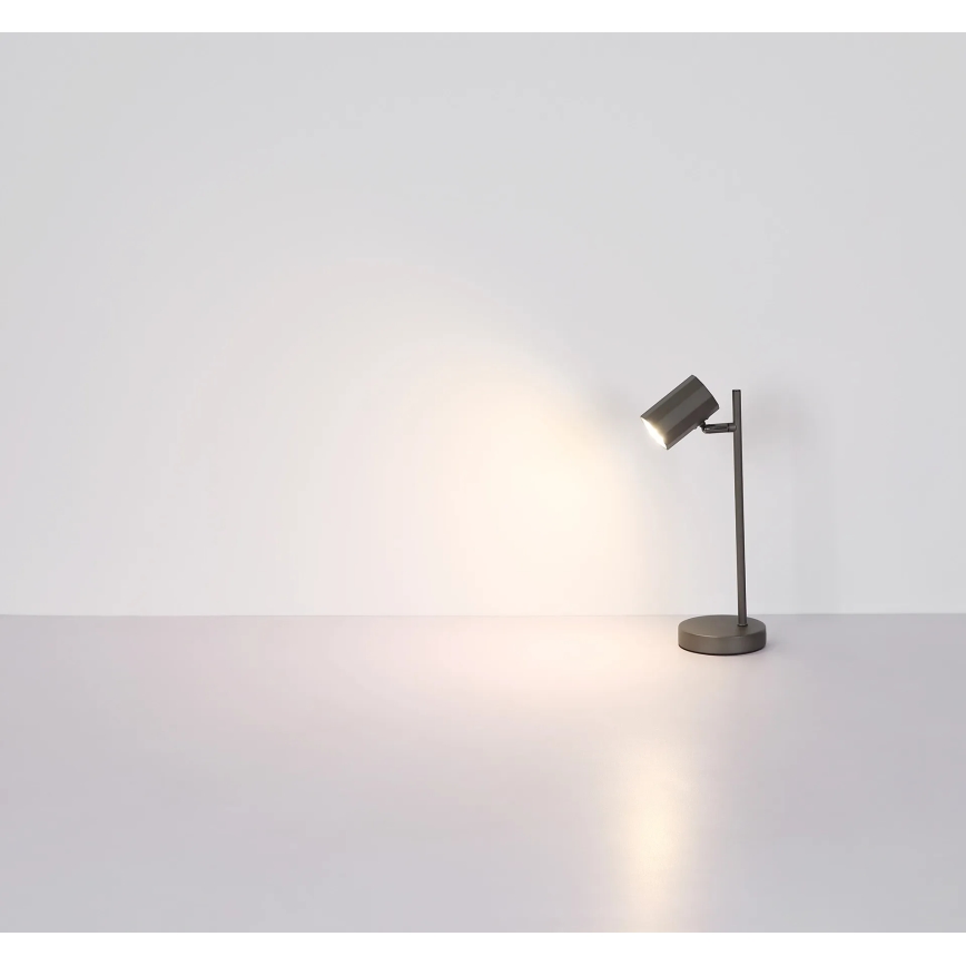 Globo - Lampa stołowa 1xGU10/5W/230V brązowy