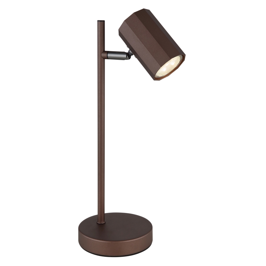 Globo - Lampa stołowa 1xGU10/5W/230V brązowy