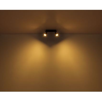 Globo - Oświetlenie punktowe 2xGU10/35W/230V czarne