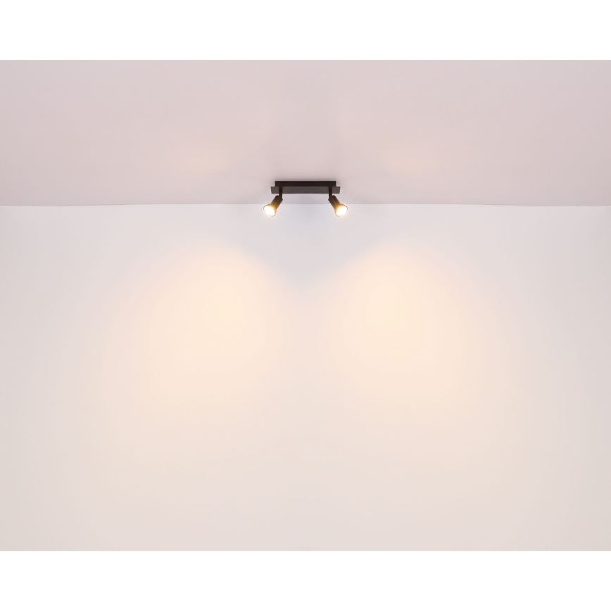 Globo - Oświetlenie punktowe 2xGU10/35W/230V czarne