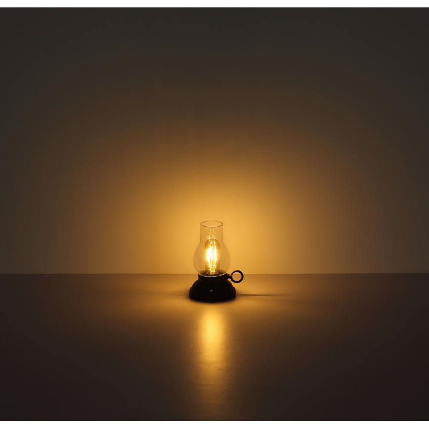 Globo - LED Ściemnialna akumulatorowa dotykowa lampa stołowa LED/1W/3,7V 1200 mAh zielona