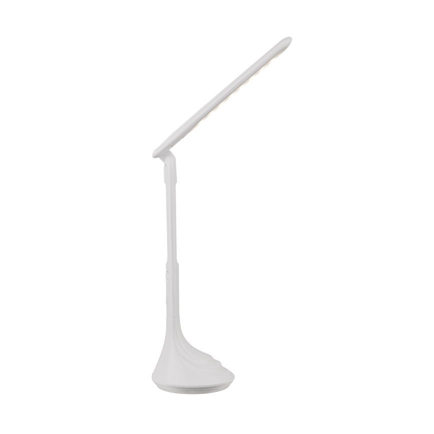 Globo - LED Ściemnialna akumulatorowa lampa stołowa z wyświetlaczem LED/4W/230V 2200 mAh biała