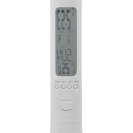 Globo - LED Ściemnialna akumulatorowa lampa stołowa z wyświetlaczem LED/4W/230V 2200 mAh biała