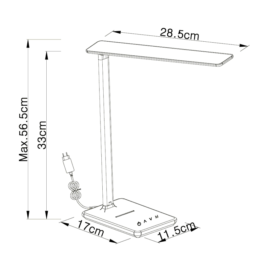 Globo - LED Lampa stołowa ściemnialna LED/5W/230V