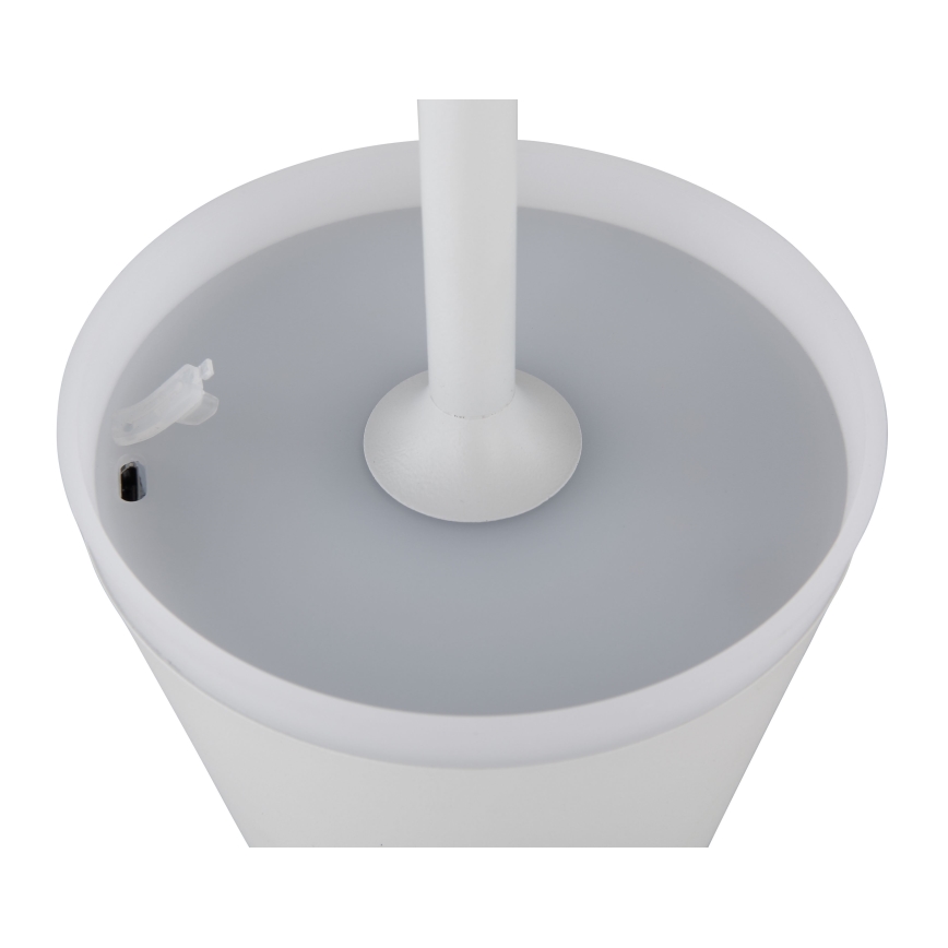 Globo - LED Ściemnialna akumulatorowa dotykowa lampa stołowa LED/4,6W/230V 1800 mAh USB IP54 biała