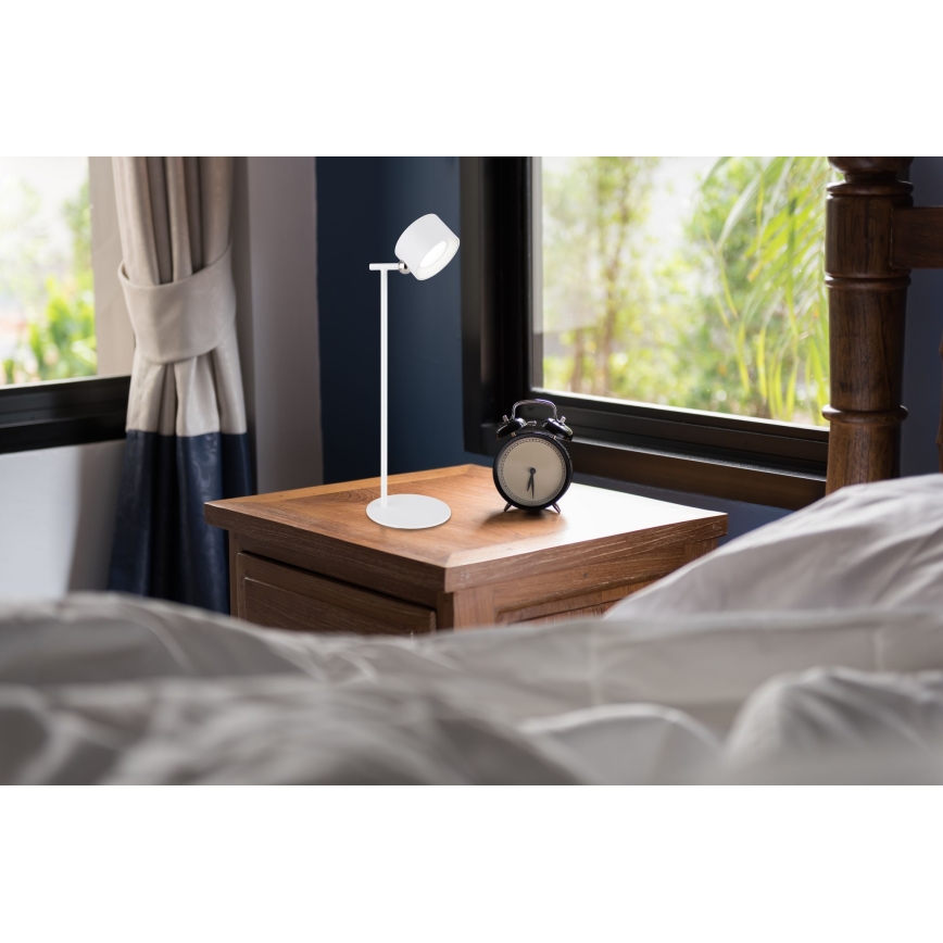 Globo - LED dotykowa lampa stołowa 4w1 ściemnialna LED/4W/5V 3000/4000/5000K 1200 mAh biała