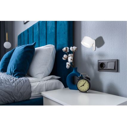 Globo - LED Ściemnialna dotykowa lampa stołowa 4w1 LED/4W/5V 3000/4000/5000K 1200 mAh biała