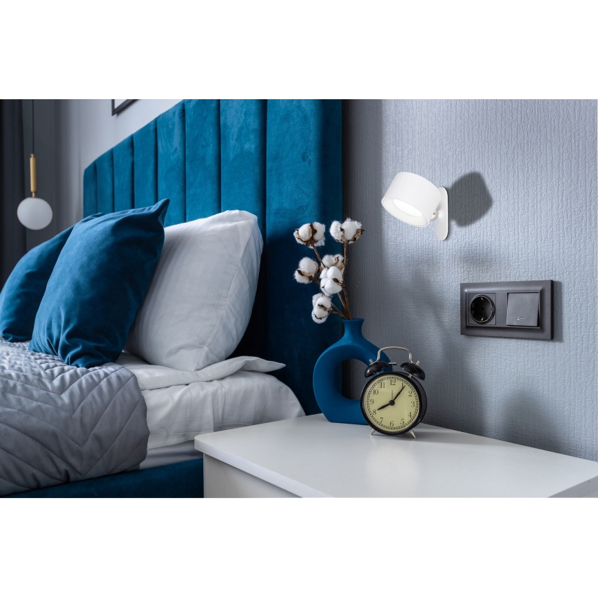 Globo - LED Ściemnialna dotykowa lampa stołowa 4w1 LED/4W/5V 3000/4000/5000K 1200 mAh biała