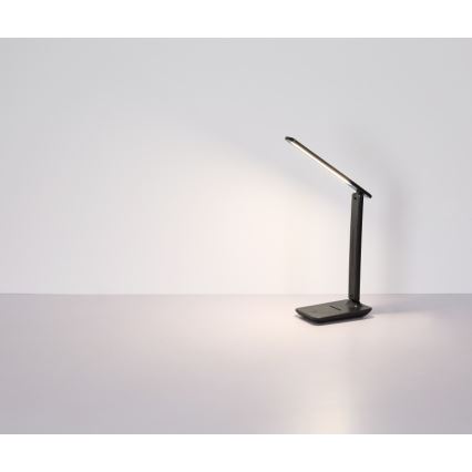 Globo - LED dotykowa lampa stołowa z regulacją jasności LED/5W/230V 2700/4000/6500K czarna
