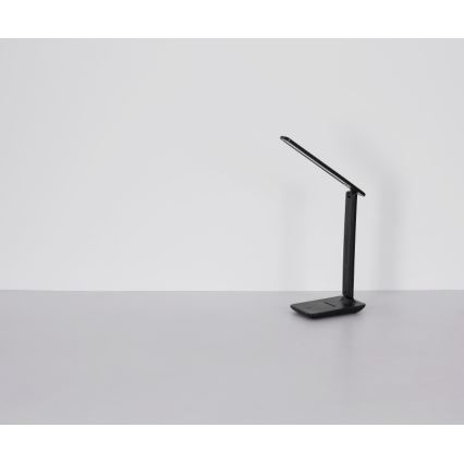 Globo - LED dotykowa lampa stołowa z regulacją jasności LED/5W/230V 2700/4000/6500K czarna
