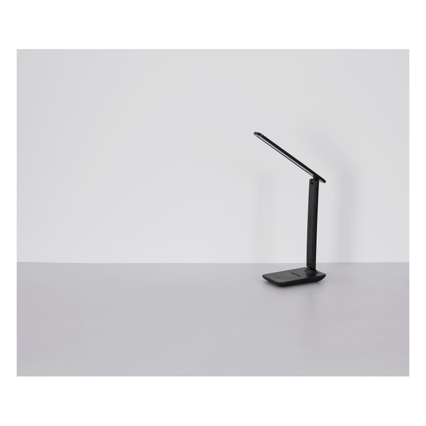 Globo - LED dotykowa lampa stołowa z regulacją jasności LED/5W/230V 2700/4000/6500K czarna