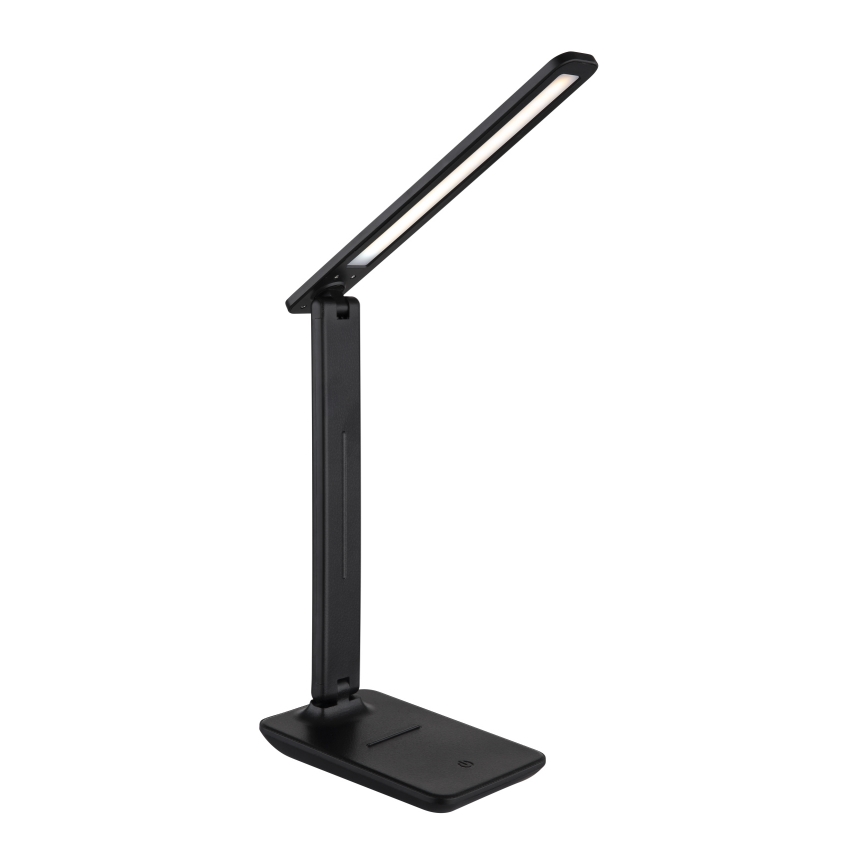 Globo - LED Dotykowa ściemnialna akumulatorowa lampa stołowa LED/5W/5V 2700/4000/6500K 1800 mAh czarna