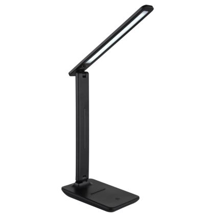 Globo - LED Dotykowa ściemnialna akumulatorowa lampa stołowa LED/5W/5V 2700/4000/6500K 1800 mAh czarna