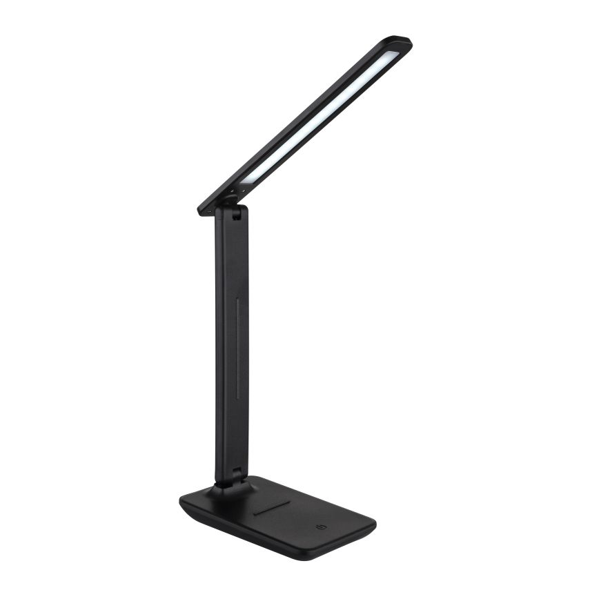Globo - LED Dotykowa ściemnialna akumulatorowa lampa stołowa LED/5W/5V 2700/4000/6500K 1800 mAh czarna